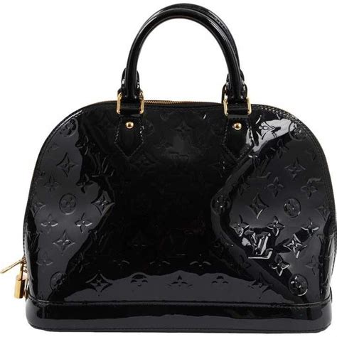 louis vuitton patent leather handbag|authentic louis vuitton leather.